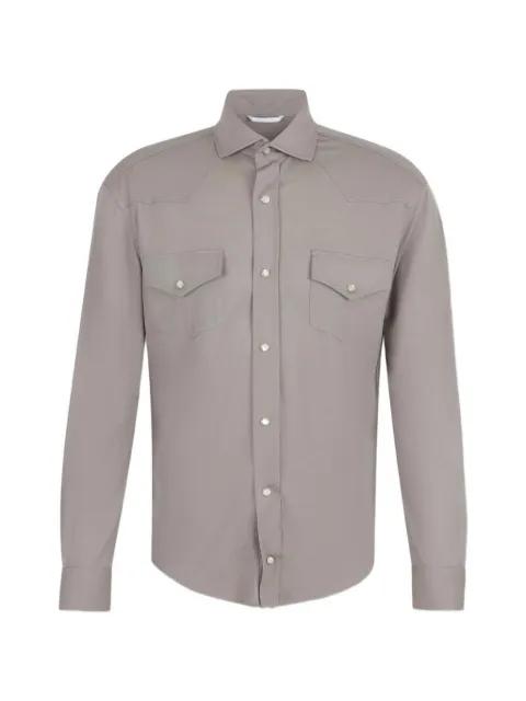 western-style jersey shirt by MARCO PESCAROLO