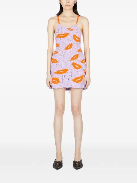 two-tone mini dress by MARCO RAMBALDI