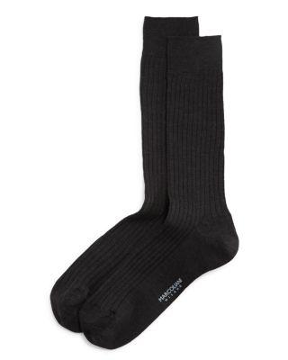 Ribbed Dress Socks by MARCOLIANI