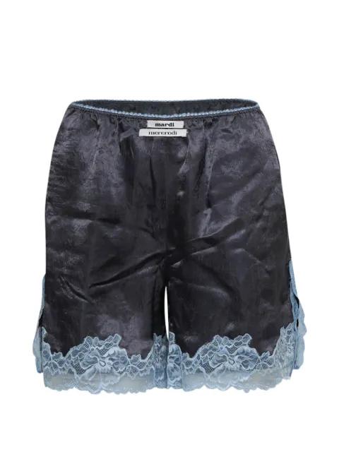 lace-trim shorts by MARDI MERCREDI