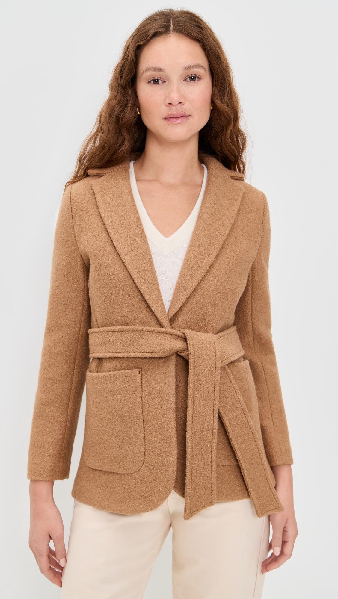 Boiled Wool Blazer by MAREA