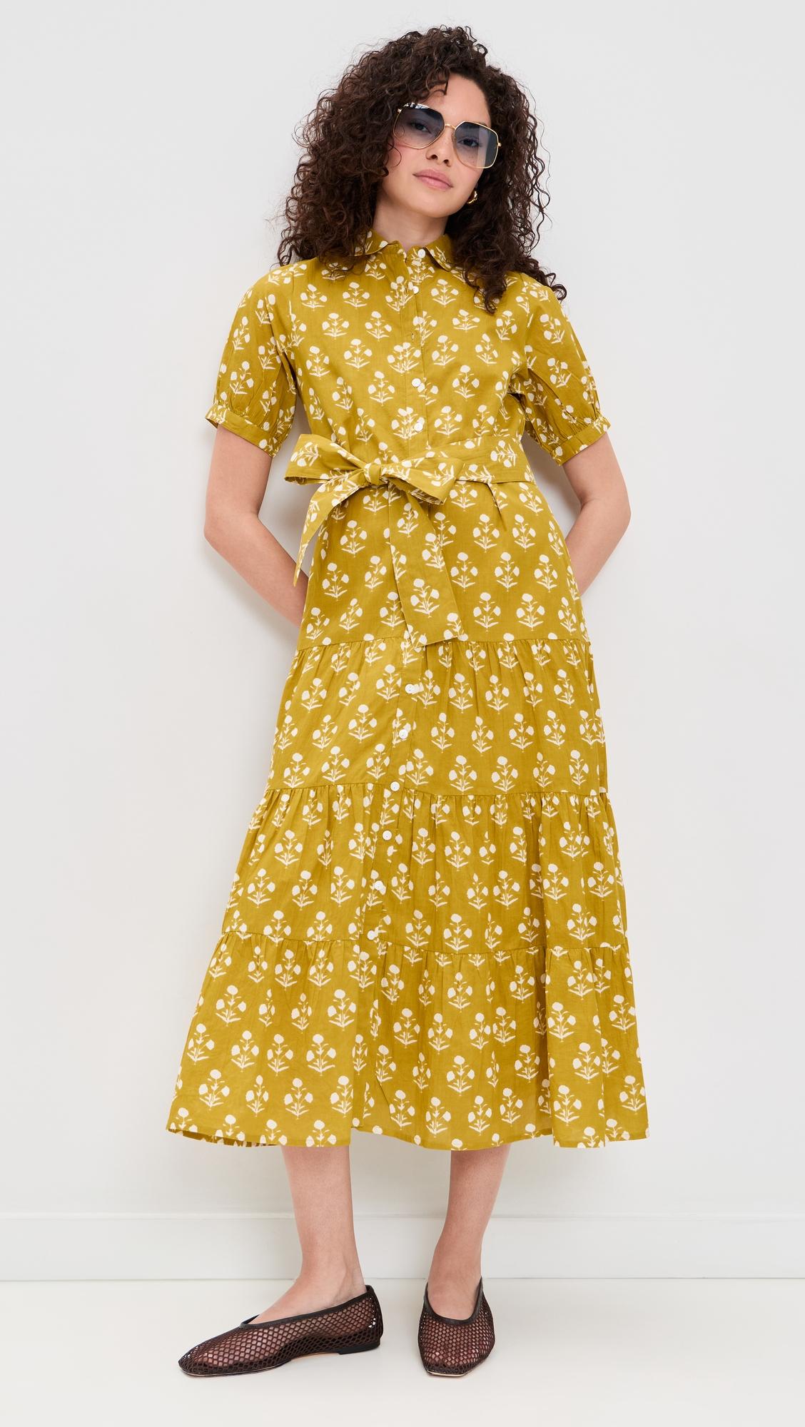 Short Sleeve Shirt Dress by MAREA