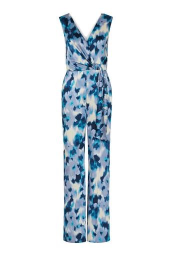 Bow-detail jumpsuit by MARELLA