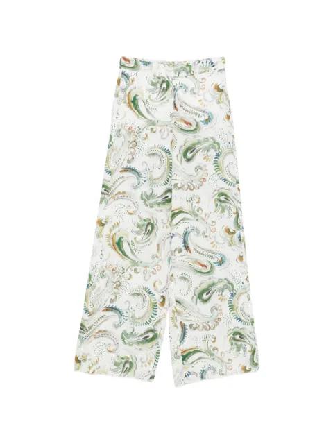 Domino belt-loop pocket trousers by MARELLA