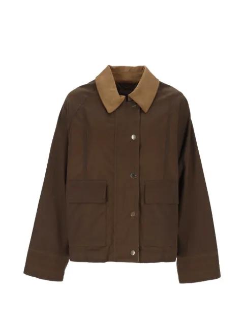 Emmcarnet waxed-finish jacket by MARELLA