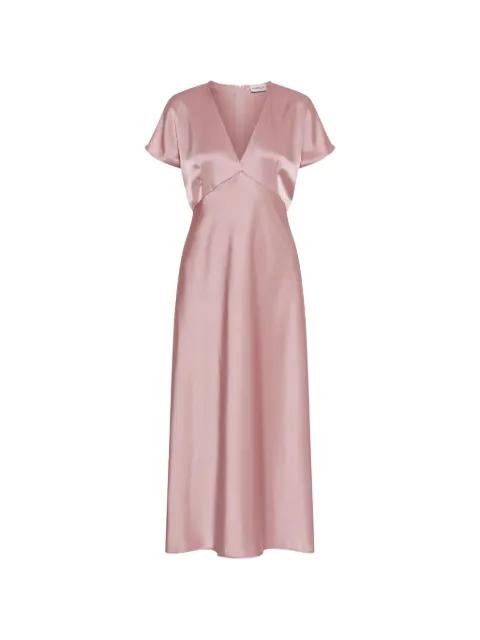 Falange satin dress by MARELLA