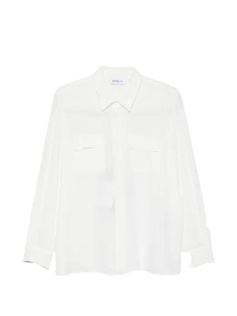 Febe pocket collared shirt by MARELLA