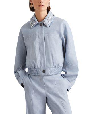 Mllvirgola Light Blue Jacket by MARELLA