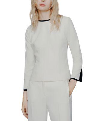 Mltscacco Low Back Bow Detail Top by MARELLA