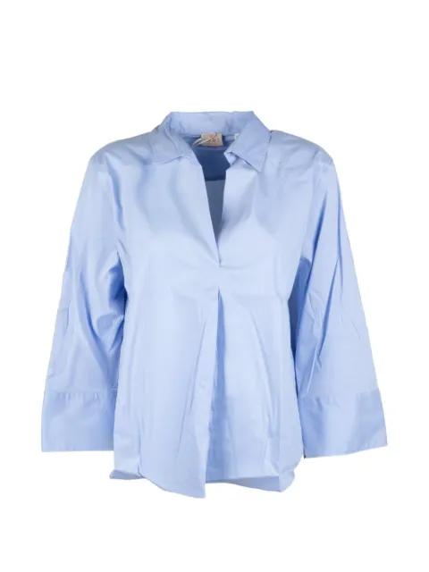 V-neck cotton shirt by MARELLA