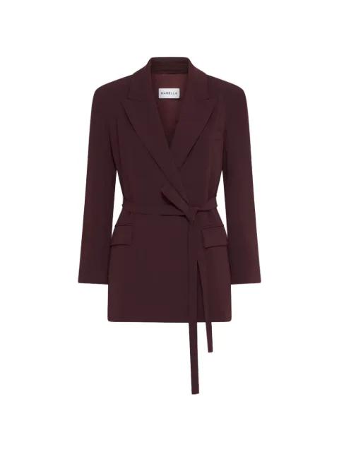belted blazer by MARELLA