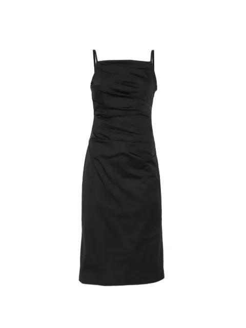 draped midi dress by MARELLA