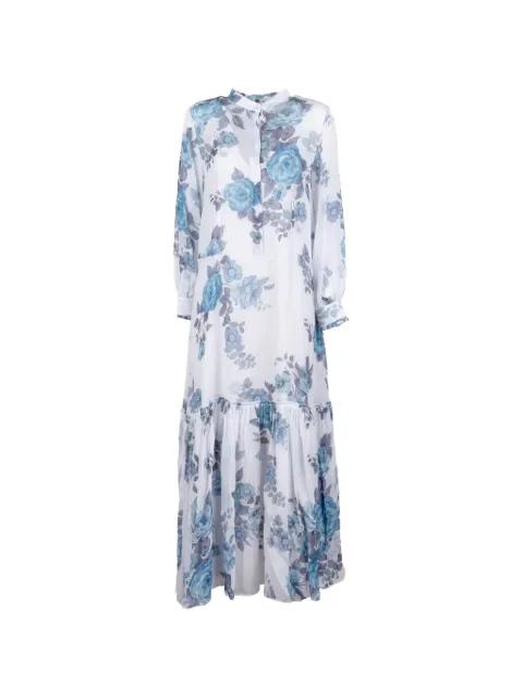 floral ruffled dress by MARELLA