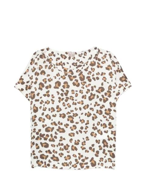 leopard-print blouse by MARELLA