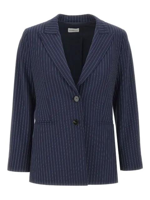 pinstripe-print blazer by MARELLA