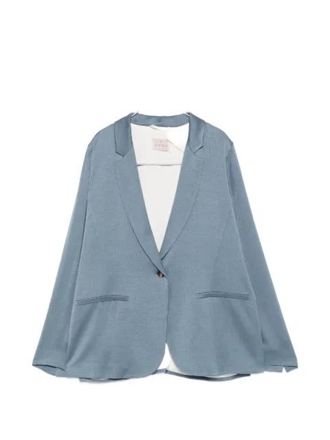 single-breasted notched-lapel suit by MARELLA