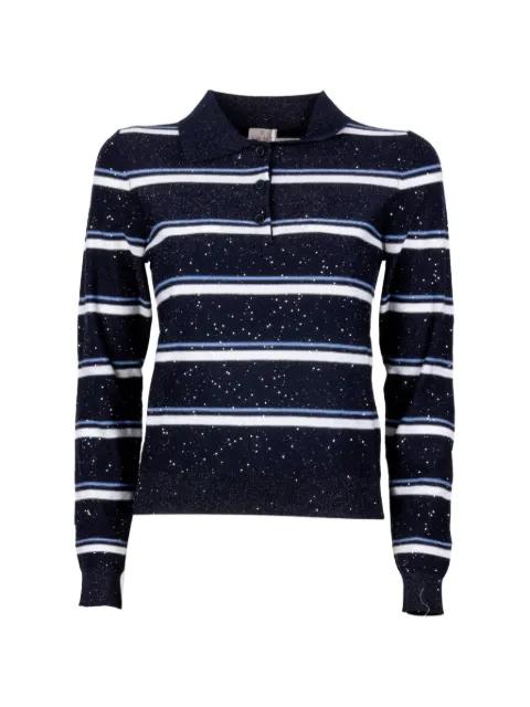 striped polo top by MARELLA