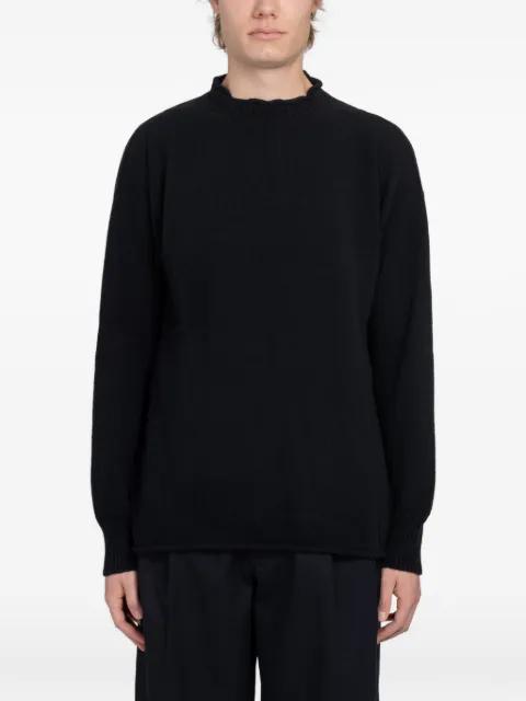 Guernsey-style irregular spun sweater by MARGARET HOWELL