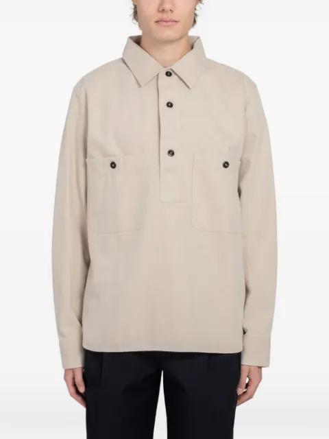 MHL. buttoned polo shirt by MARGARET HOWELL
