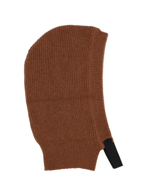 knitted balaclava by MARGARET HOWELL