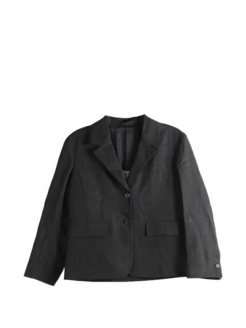 notch-lapel flap-pocket jacket by MARGARET HOWELL