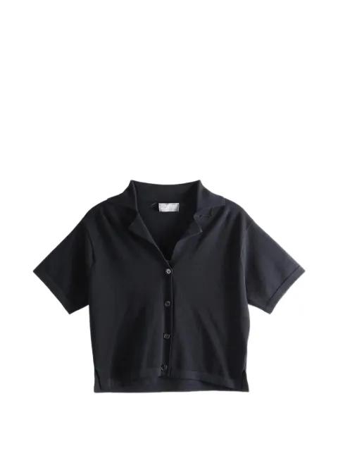 short-sleeve button-up shirt by MARGARET HOWELL