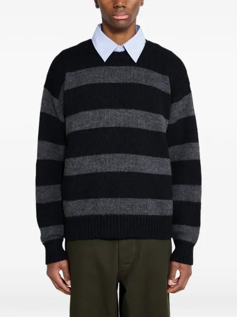 striped crew sweater by MARGARET HOWELL