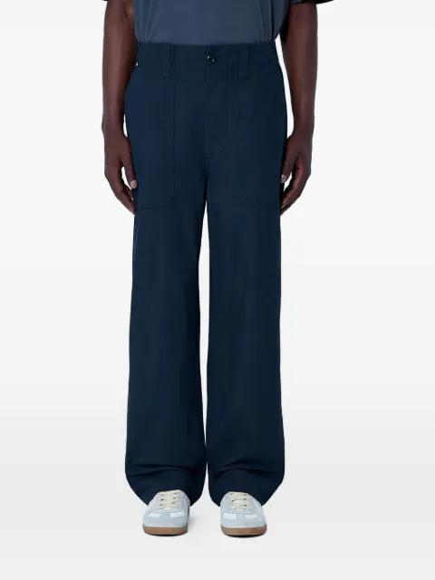 wide-leg patch-pocket trousers by MARGARET HOWELL