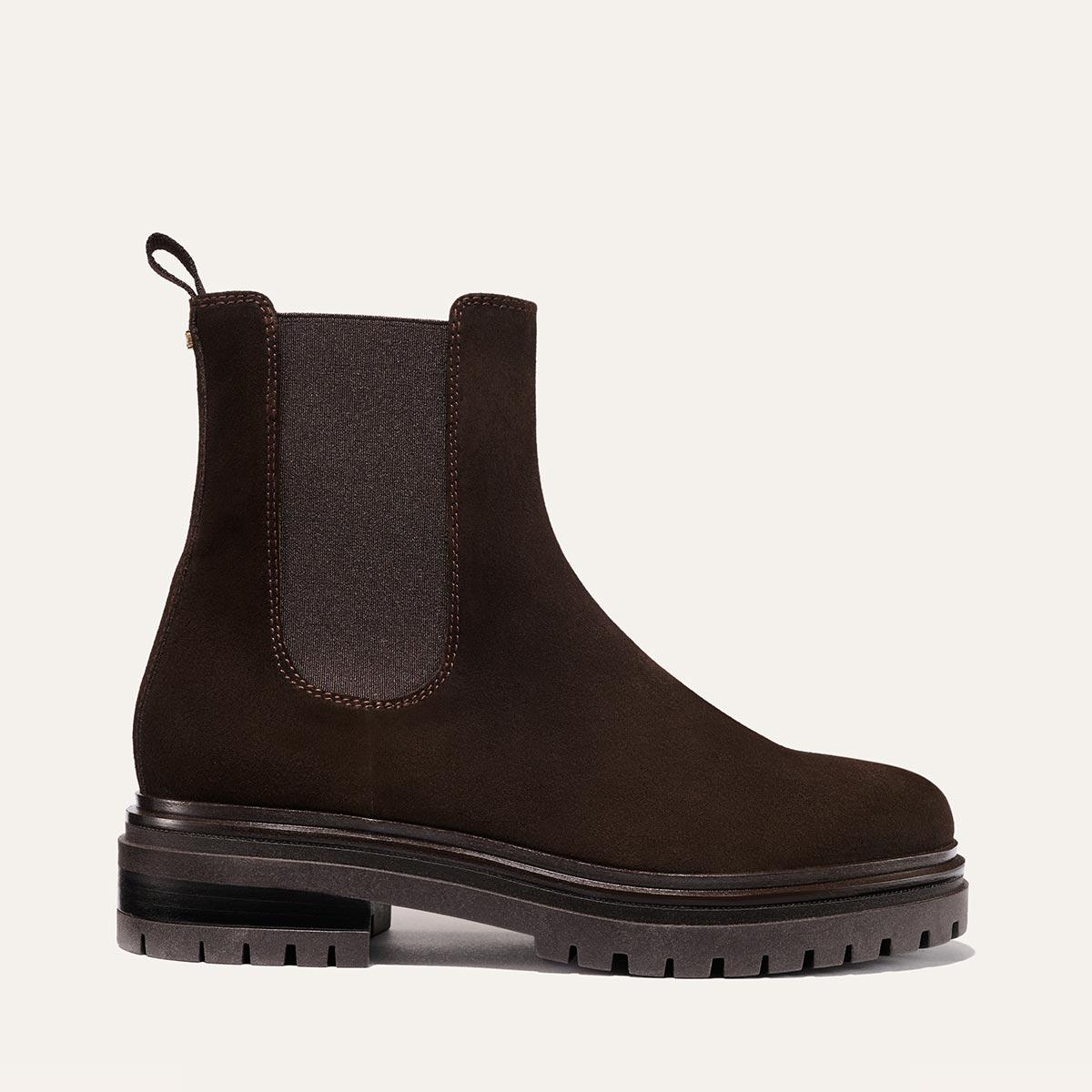 Brown Suede Chelsea Boots | The West Chelsea Boot by MARGAUX