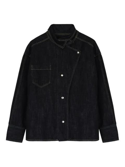 asymmetric denim jacket by MARGAUX LONNBERG
