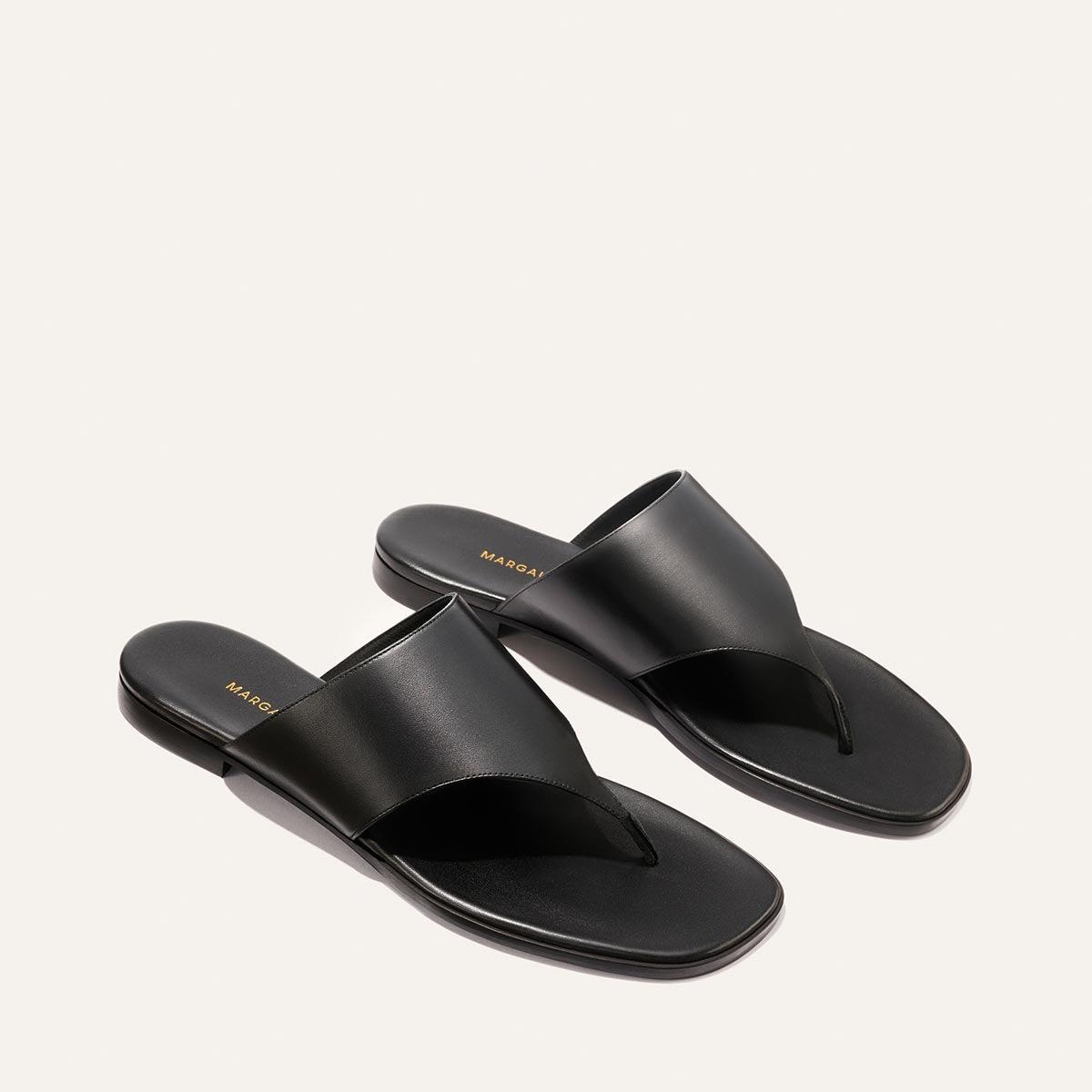 Margaux Deia Sandal Black Leather by MARGAUX