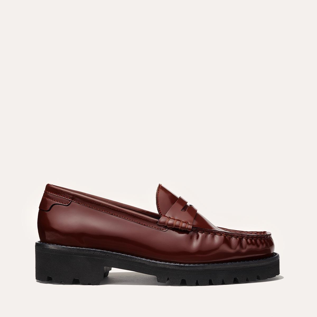 The Louisa Loafer - Hickory Calf by MARGAUX