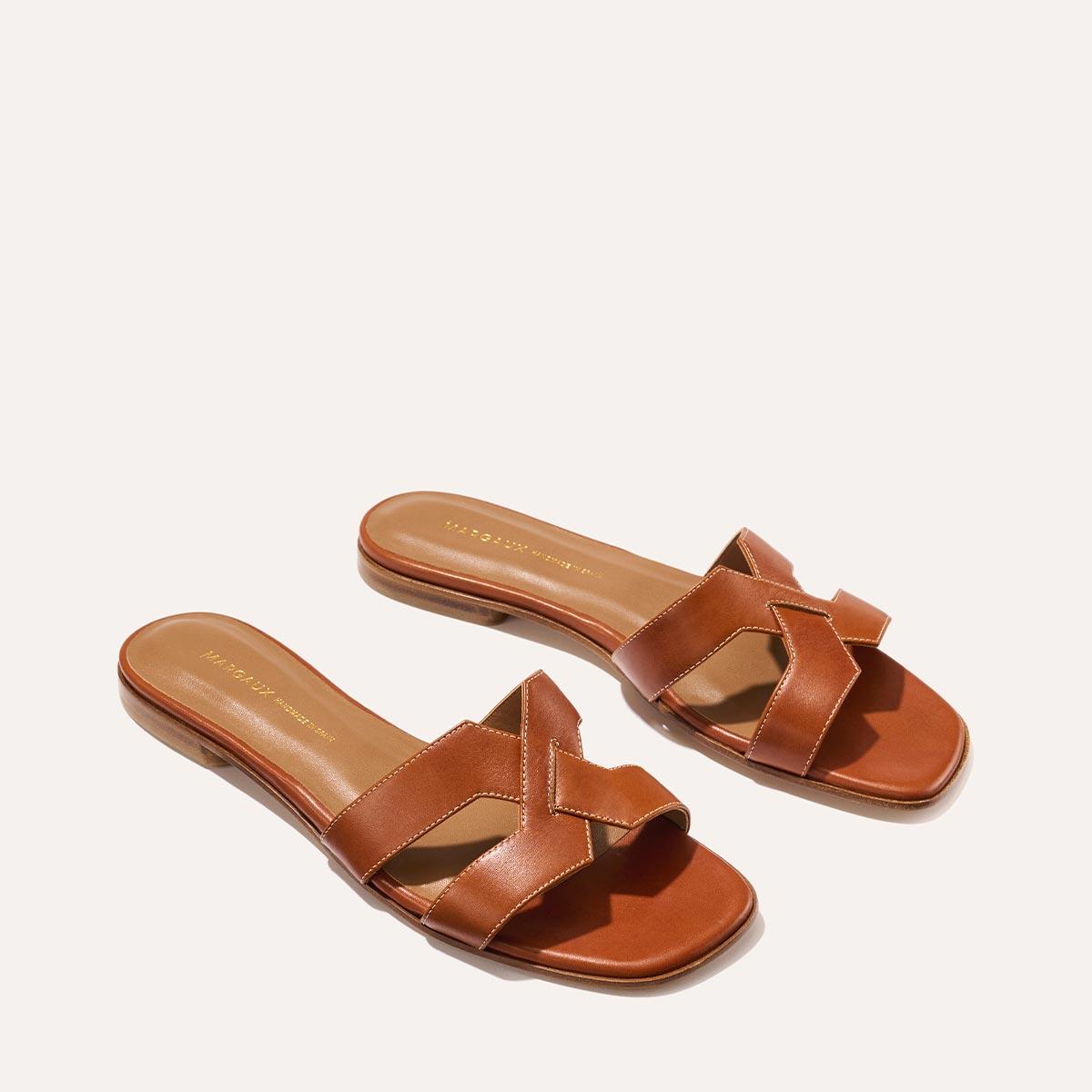 The MX Sandal - Saddle Calf by MARGAUX
