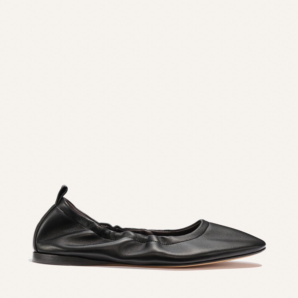The Pascale - Black Nappa by MARGAUX