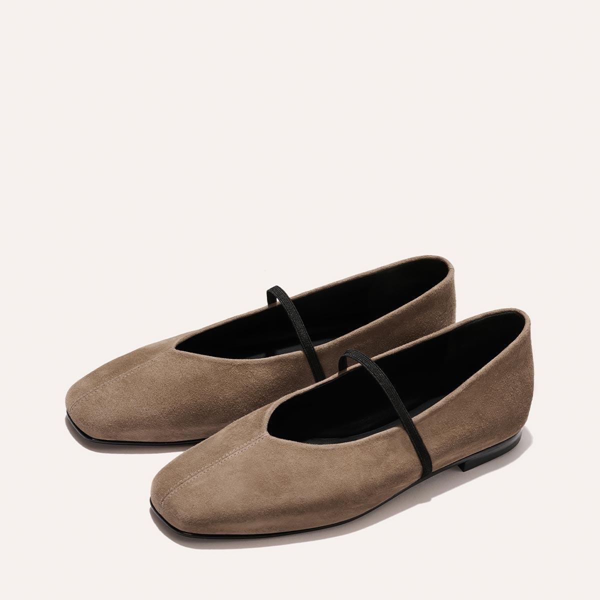 The Phoebe - Mushroom Suede by MARGAUX