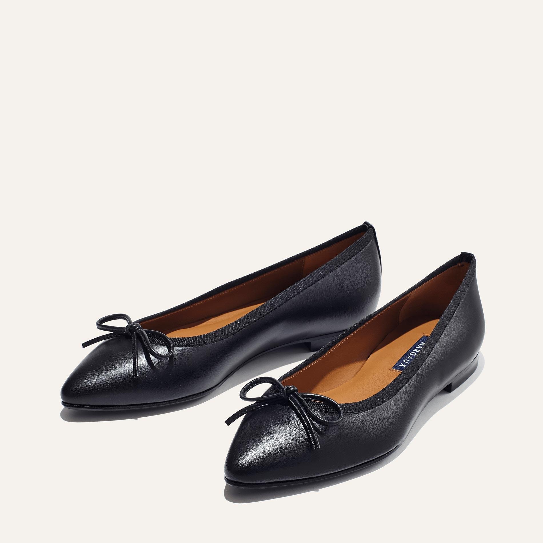 The Pointe - Black Nappa by MARGAUX