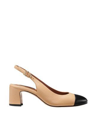 Women's The Cap-Toe Cluny Slingback Pumps by MARGAUX