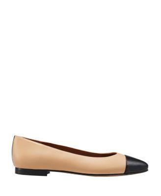 Women's The Cap-Toe Pointe Flats by MARGAUX