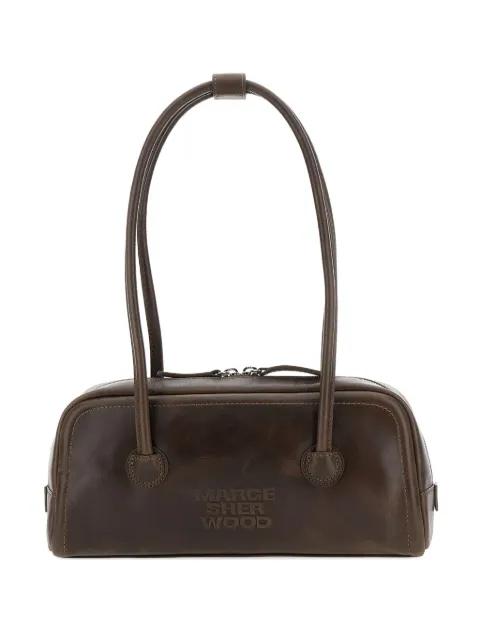 Soft pull-up leather shoulder bag by MARGE SHERWOOD