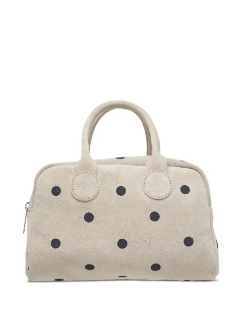 small Boat Shopper polka-dot leather tote bag by MARGE SHERWOOD