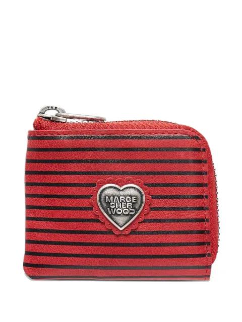 x Peanuts charm-detail coin purse by MARGE SHERWOOD