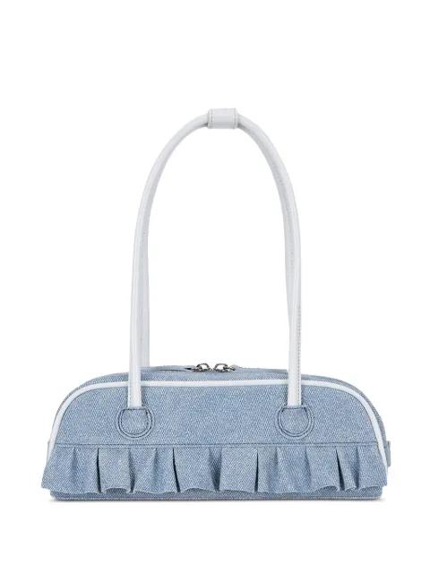 x Peanuts ruffled boston shoulder bag by MARGE SHERWOOD
