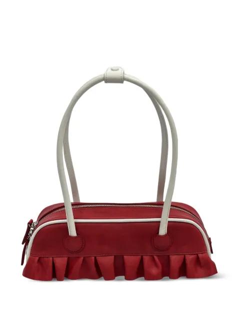 x Peanuts ruffled shoulder bag by MARGE SHERWOOD