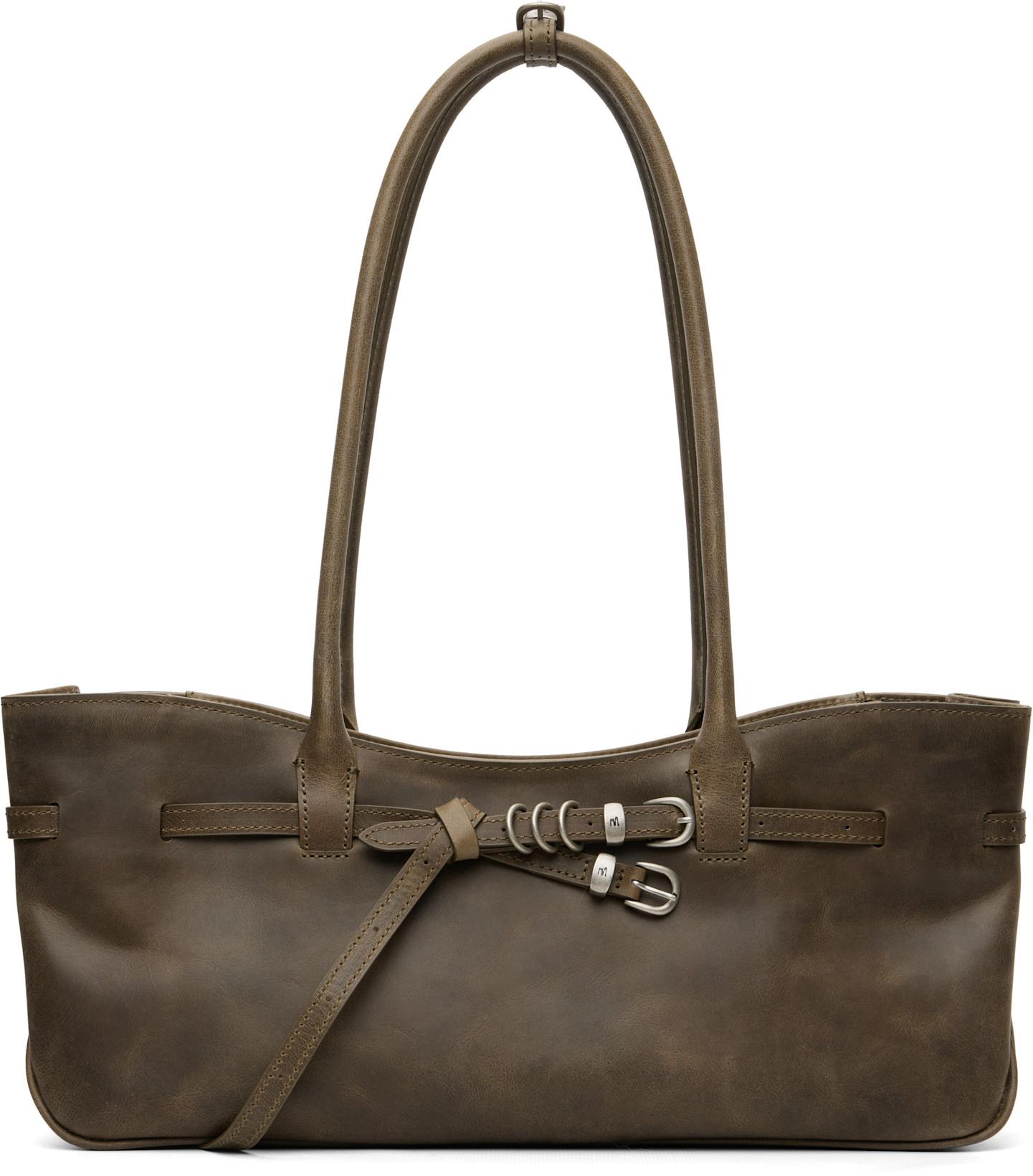 Brown Grandma Used Shoulder Bag by MARGESHERWOOD