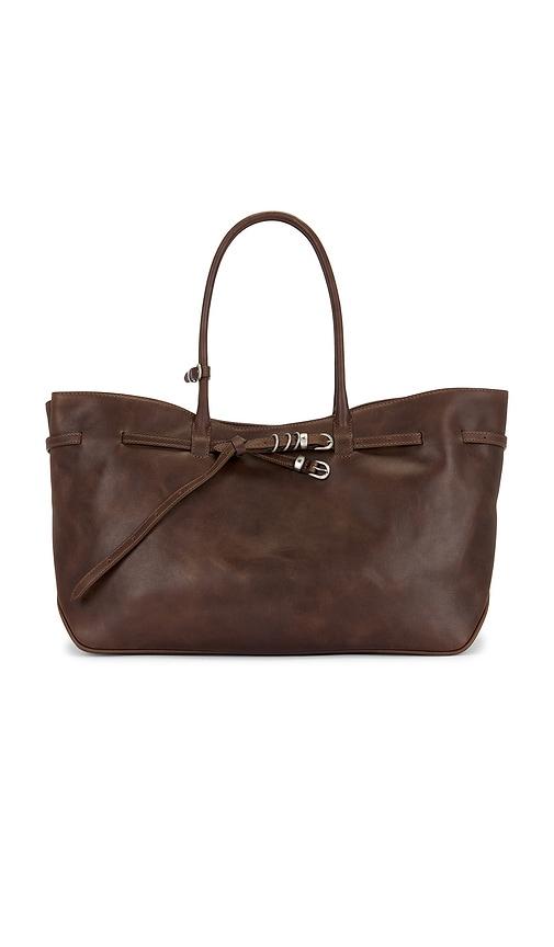 MARGESHERWOOD Grandma Used Large Bag in Brown by MARGESHERWOOD