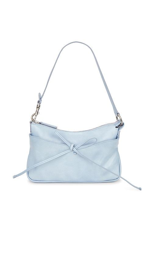 MARGESHERWOOD Ribbon Pochette Bag in Baby Blue by MARGESHERWOOD