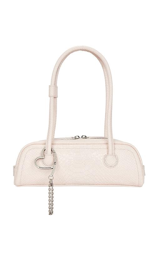 MARGESHERWOOD Soft Boston East / West Mini Shoulder Bag in Rose by MARGESHERWOOD
