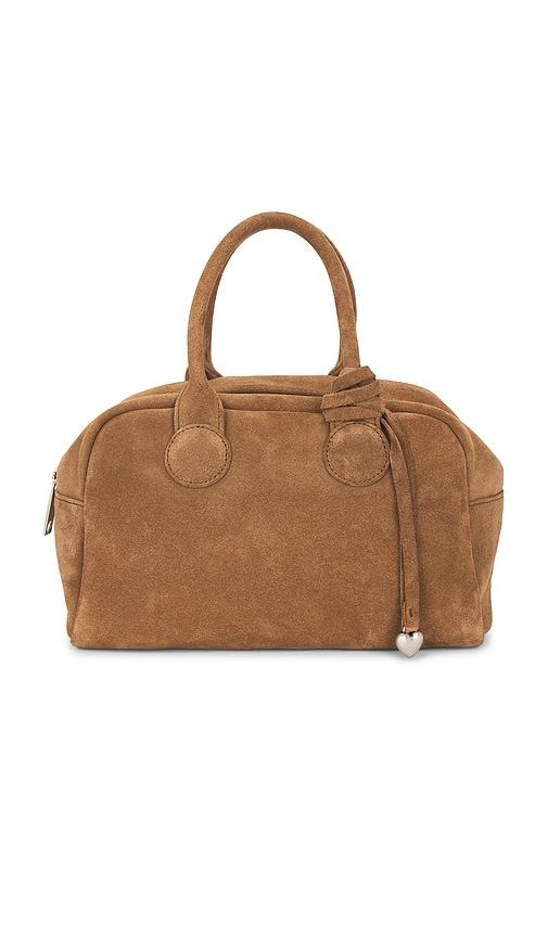 MARGESHERWOOD Soft Bowling Bag in Tan by MARGESHERWOOD