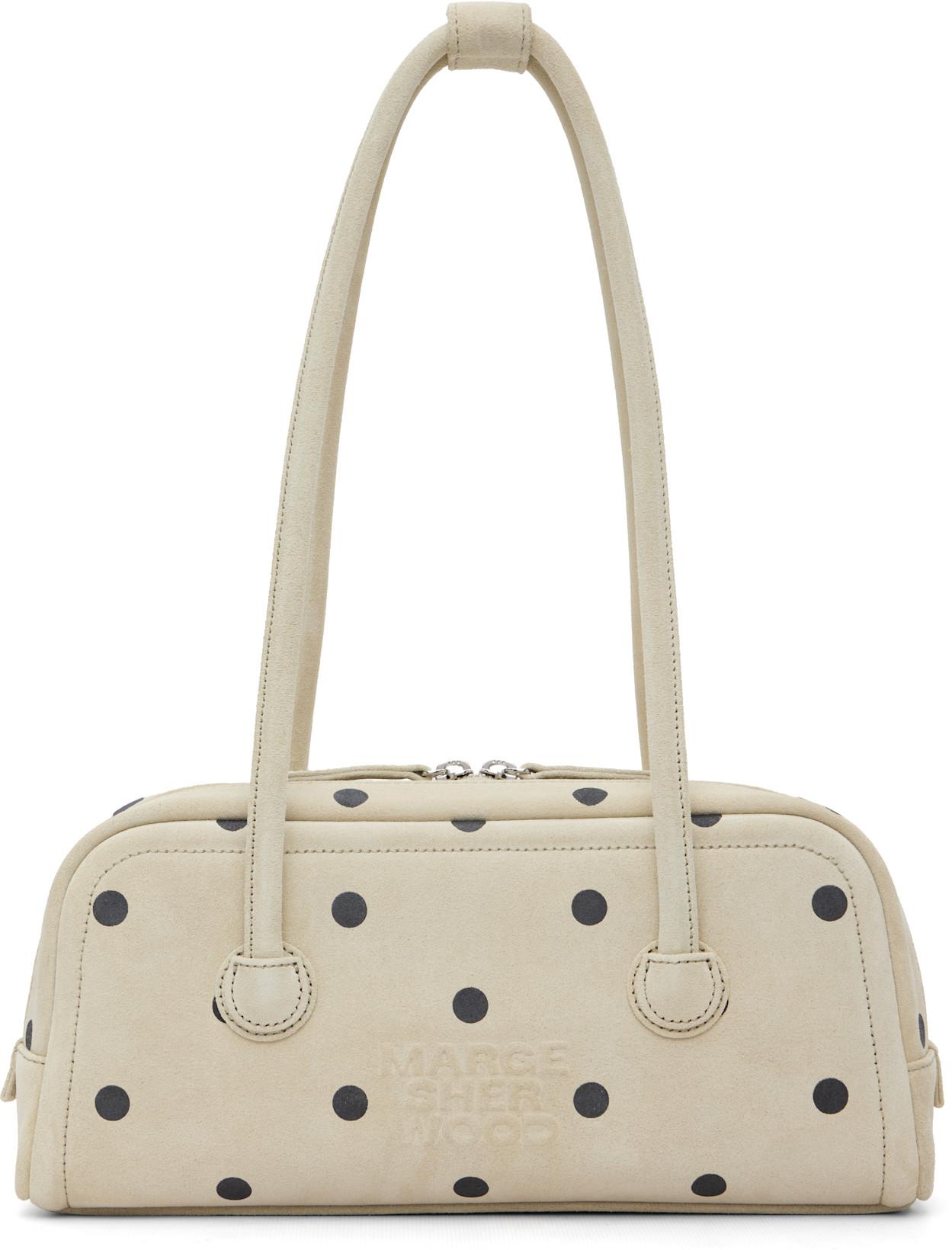Off-White Soft Boston EW Bag by MARGESHERWOOD