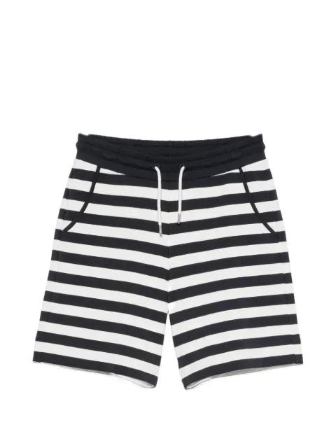 striped-pattern shorts by MARGITTES